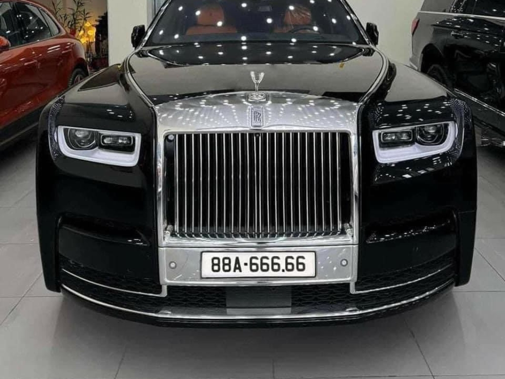 Rolls-Royce Phantom biể ngũ quý 666.66 trị giá hơn trăm tỷ